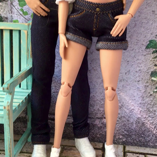 BQ-NELA – Off-Shoulder Ruffle Top for 11.5" 1/6 Scale Fashion Dolls - www.bouutique.com