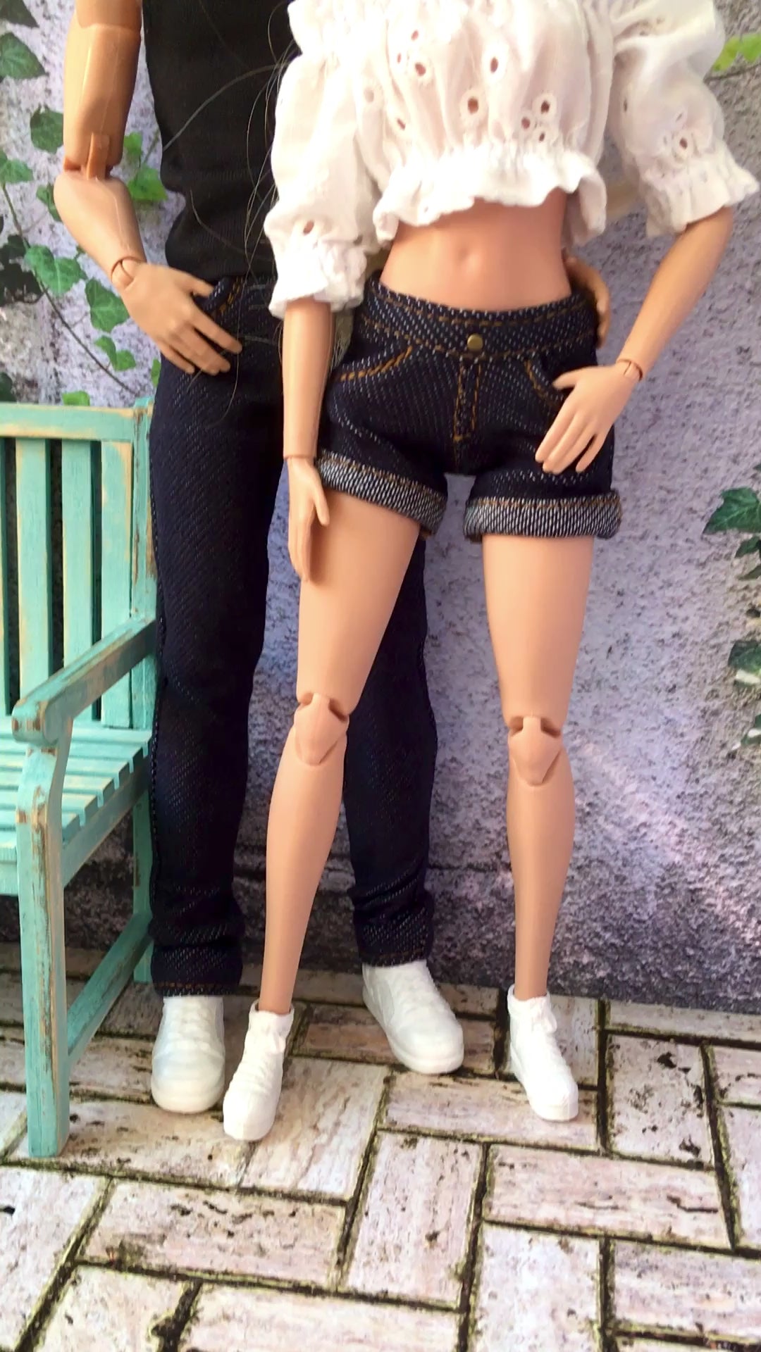 BQ-NELA – Off-Shoulder Ruffle Top for 11.5" 1/6 Scale Fashion Dolls - www.bouutique.com