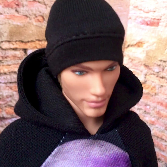 BQ-CHILL – Beanie Cap for 12" 1/6 Scale Ken Dolls (Multiple Colors)