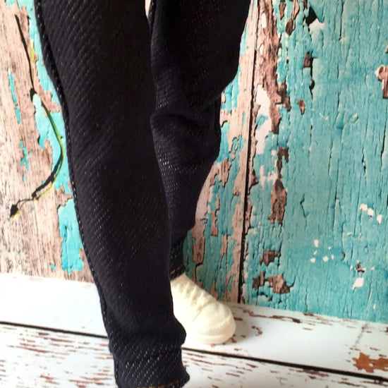 BQ-NOIRIX – Navy Stretch Slim Jeans for 12" 1/6 Scale Ken Dolls - www.bouutique.com