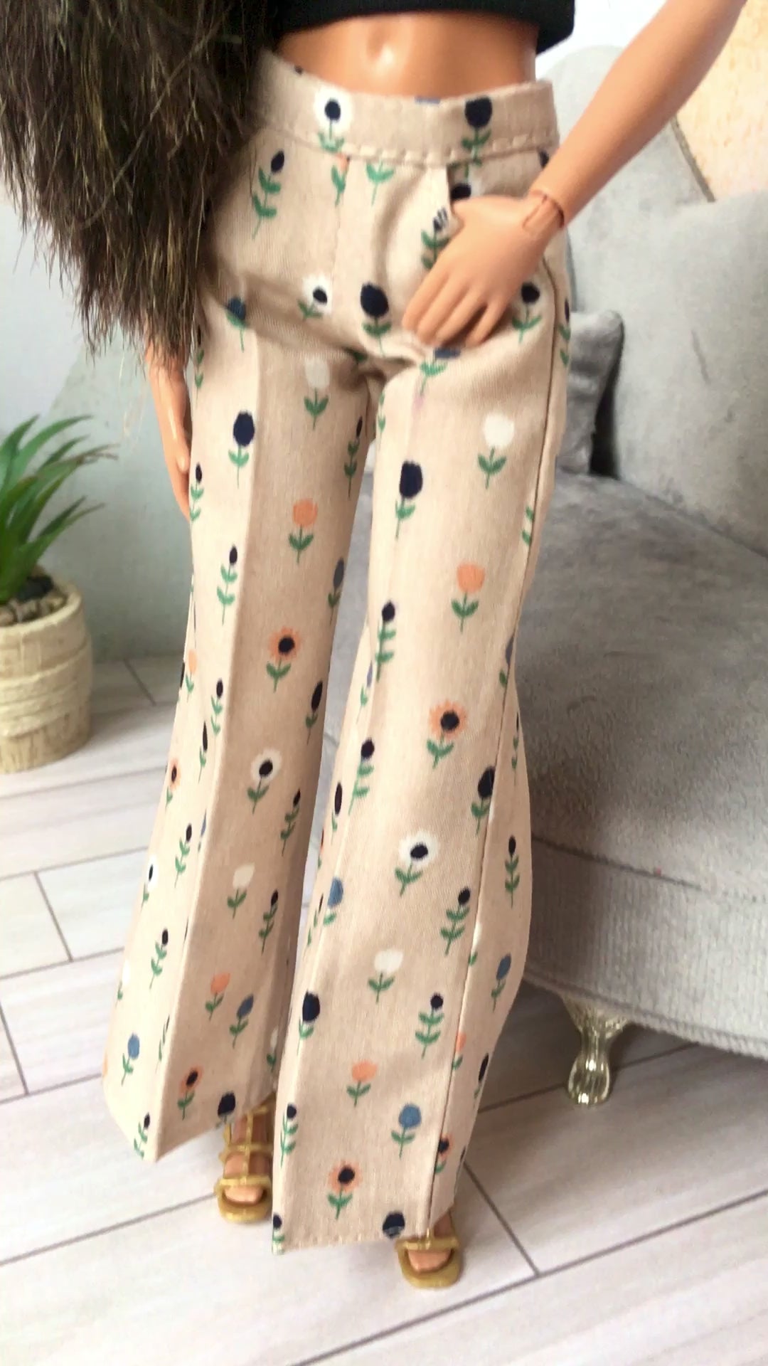 BQ-DAISY – Blazer & Pleated Trousers Set for 11.5" 1/6 Scale Fashion Dolls