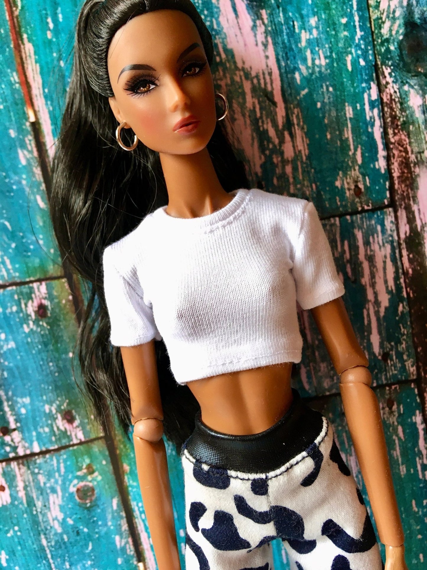 Staple Crop T-shirt for NuFace Integrity Toys Doll 12.5", many colors