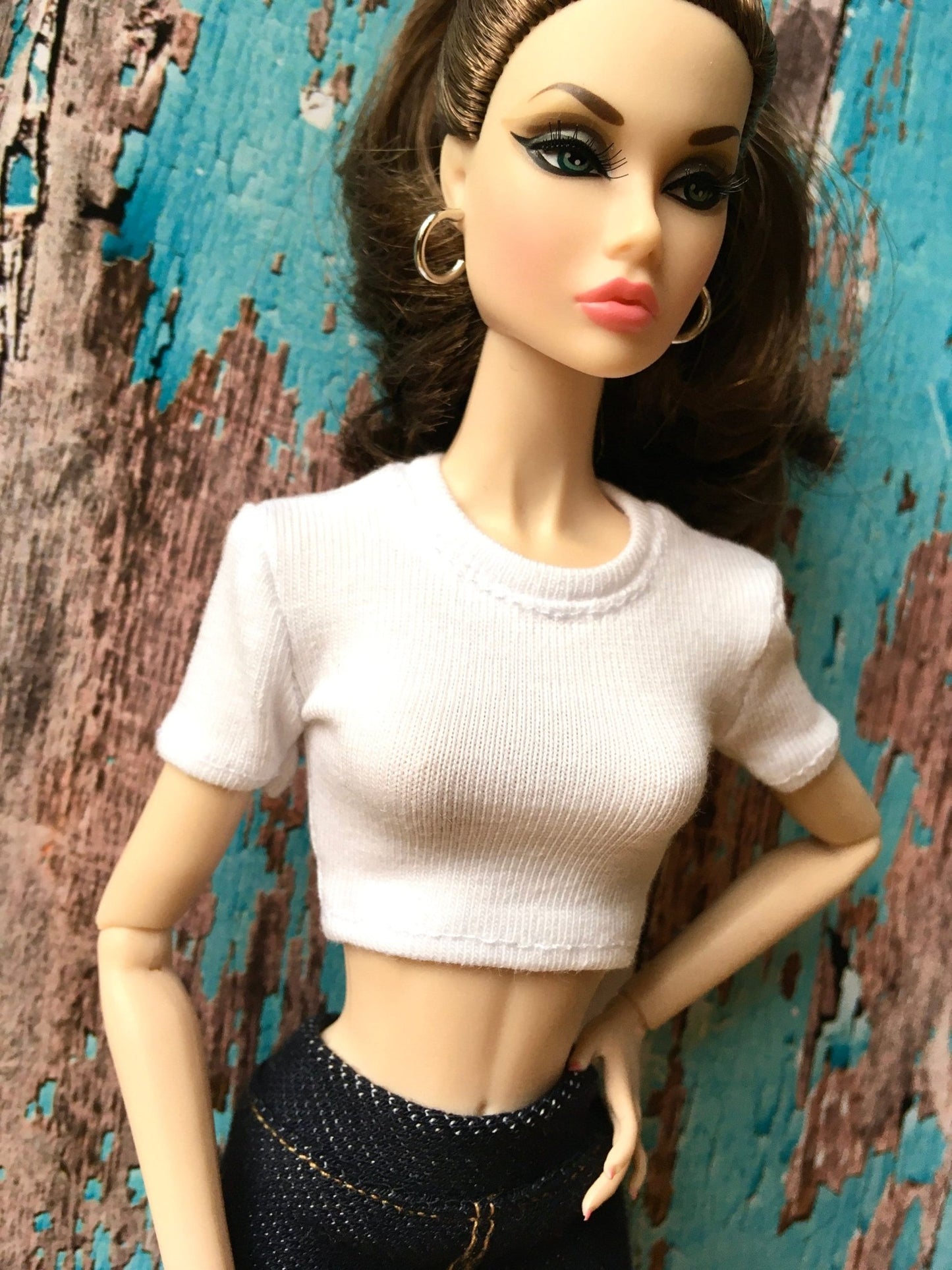 Staple Crop T-shirt for Poppy Parker Dolls, many colors