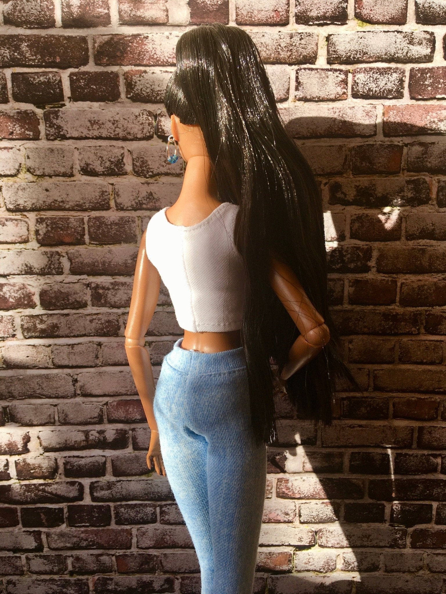 BQ-POWER – Basic Crop Tank Top for 11.5" 1/6 scale Fashion Dolls - www.bouutique.com