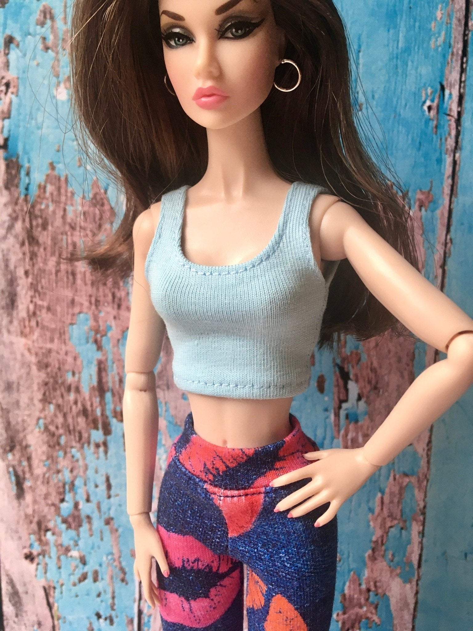 Power Crop Tank Top for Poppy Parker Doll