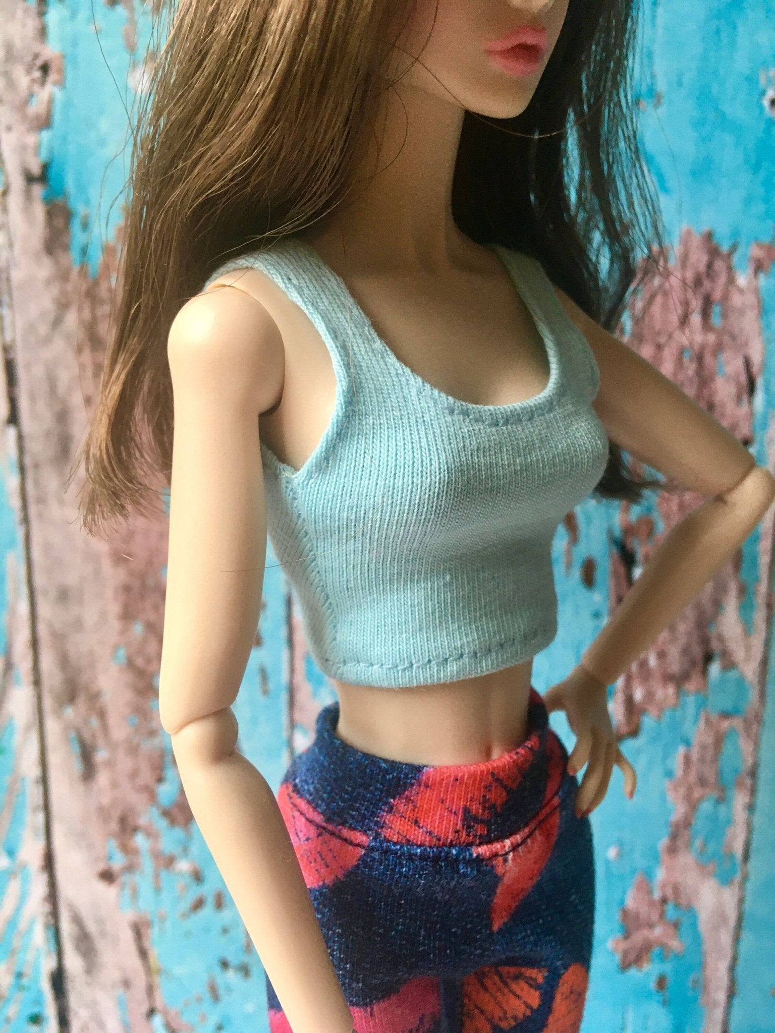 Power Crop Tank Top for Poppy Parker Doll