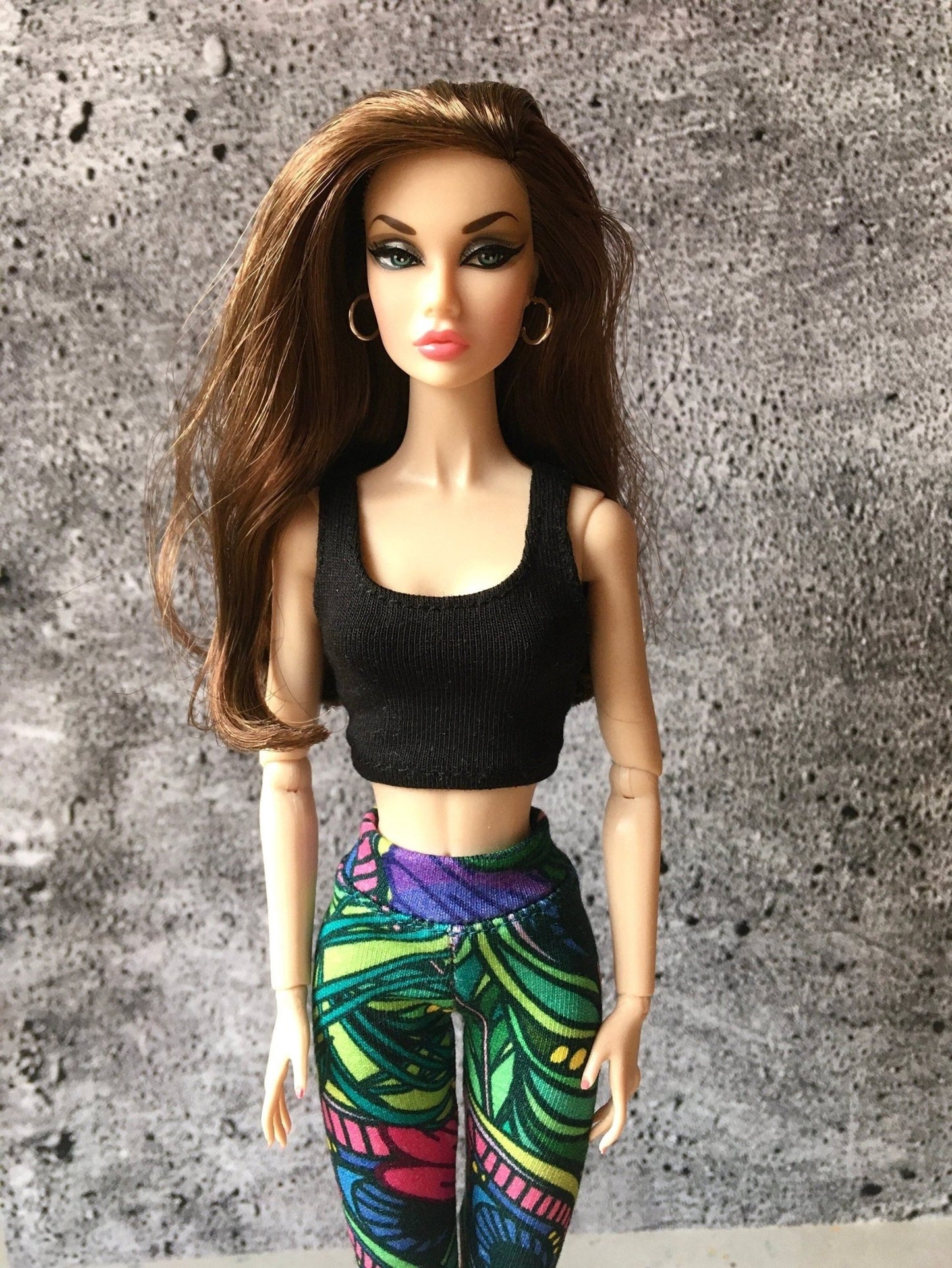 Power Crop Tank Top for Poppy Parker Doll