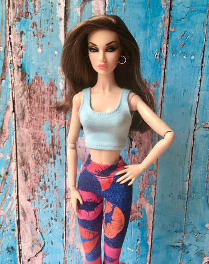 Power Crop Tank Top for Poppy Parker Doll