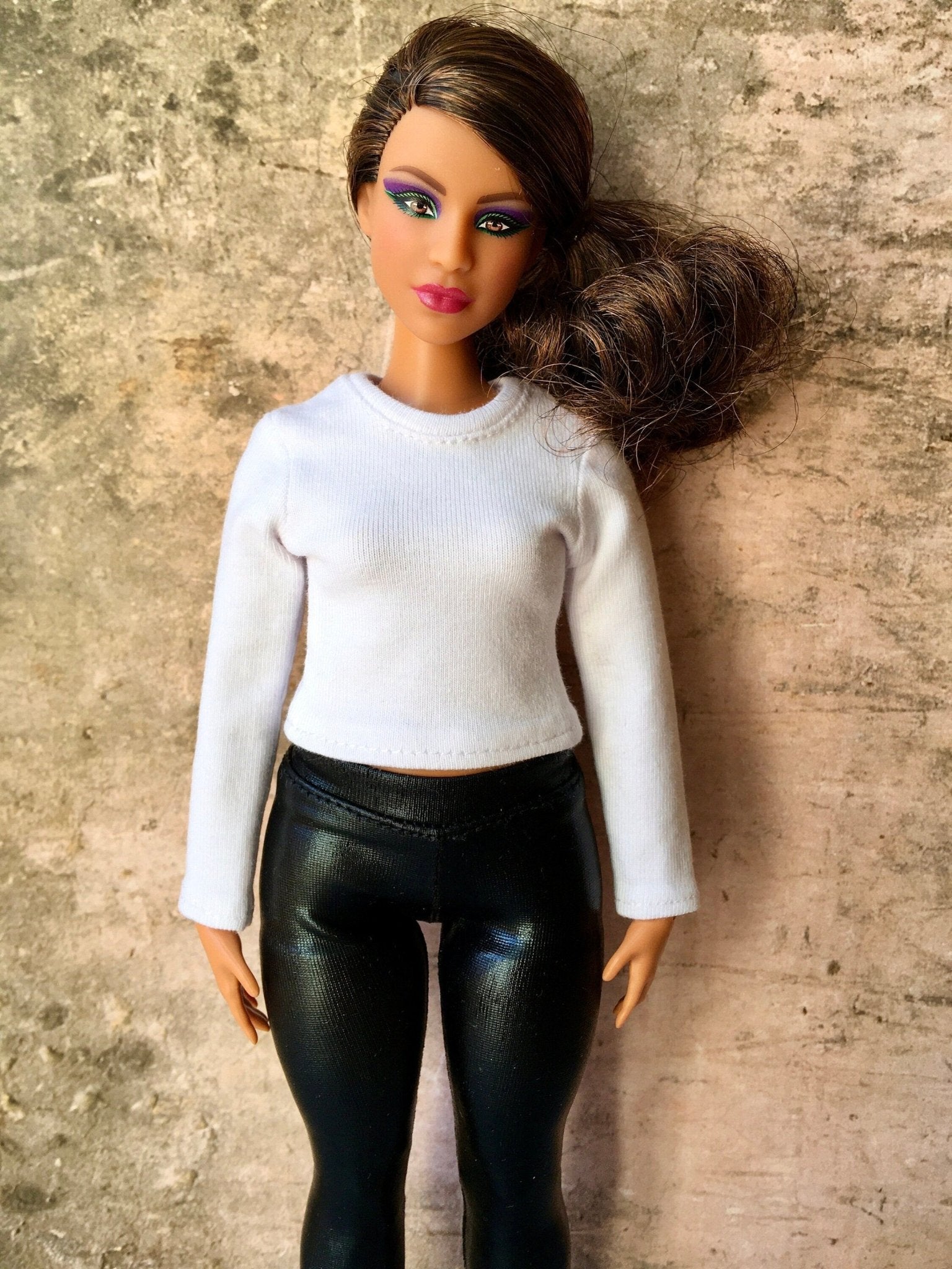 Vital Long Sleeve T-shirt for Curvy Doll 1/6-scale in many colors