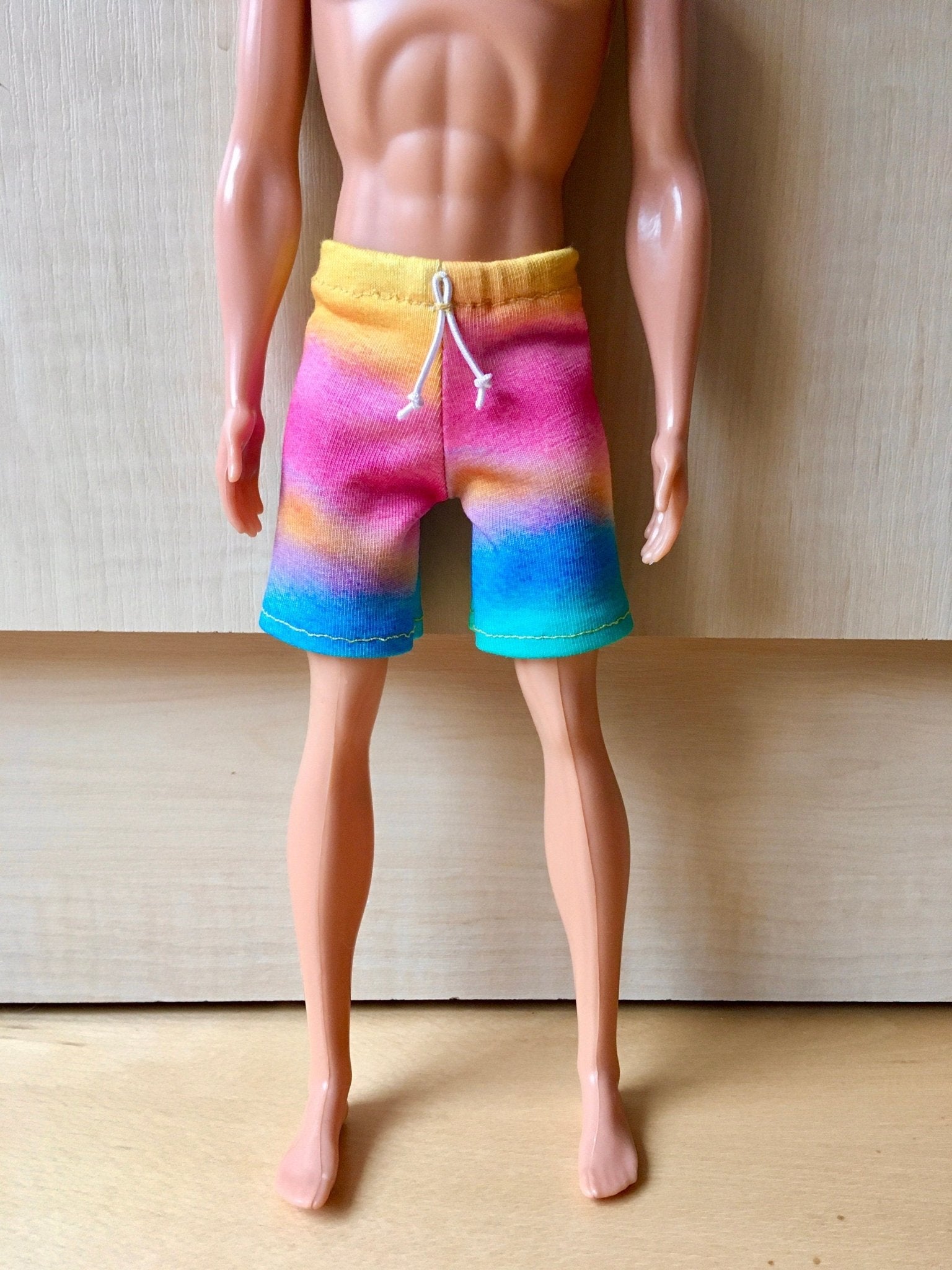 Beach Shorts for Ken Doll | Ken Doll Shorts - 2 color variations