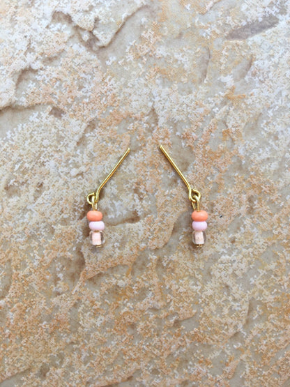 Seed Beaded Earrings for Integrity Toys Dolls