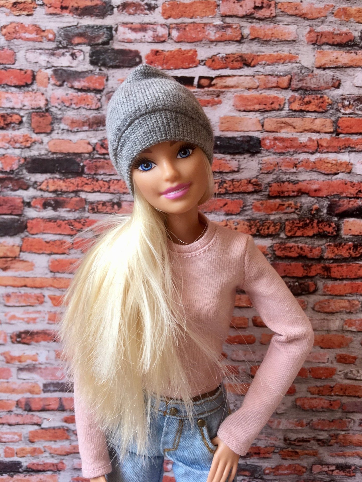 Chill Beanie Cap for Dolls 1/6-scale, for Poppy Parker, NuFace, many colors