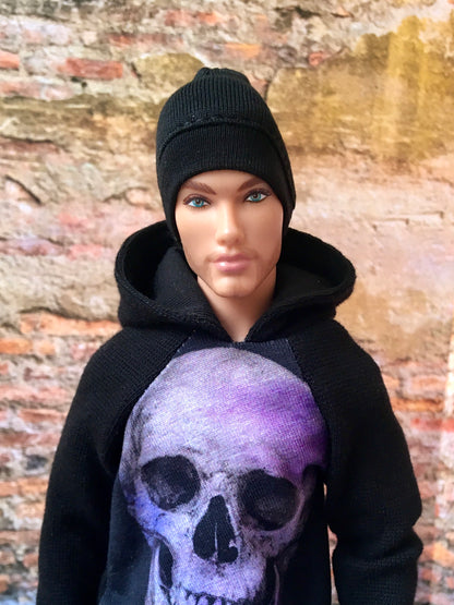 Chill Beanie Cap for Ken Doll, many colors
