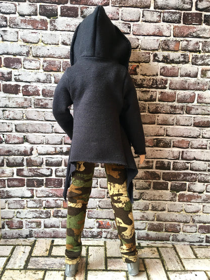 BQ-COMFY – Casual Hoodie Cardigan for 12" 1/6 Scale Ken Dolls - www.bouutique.com