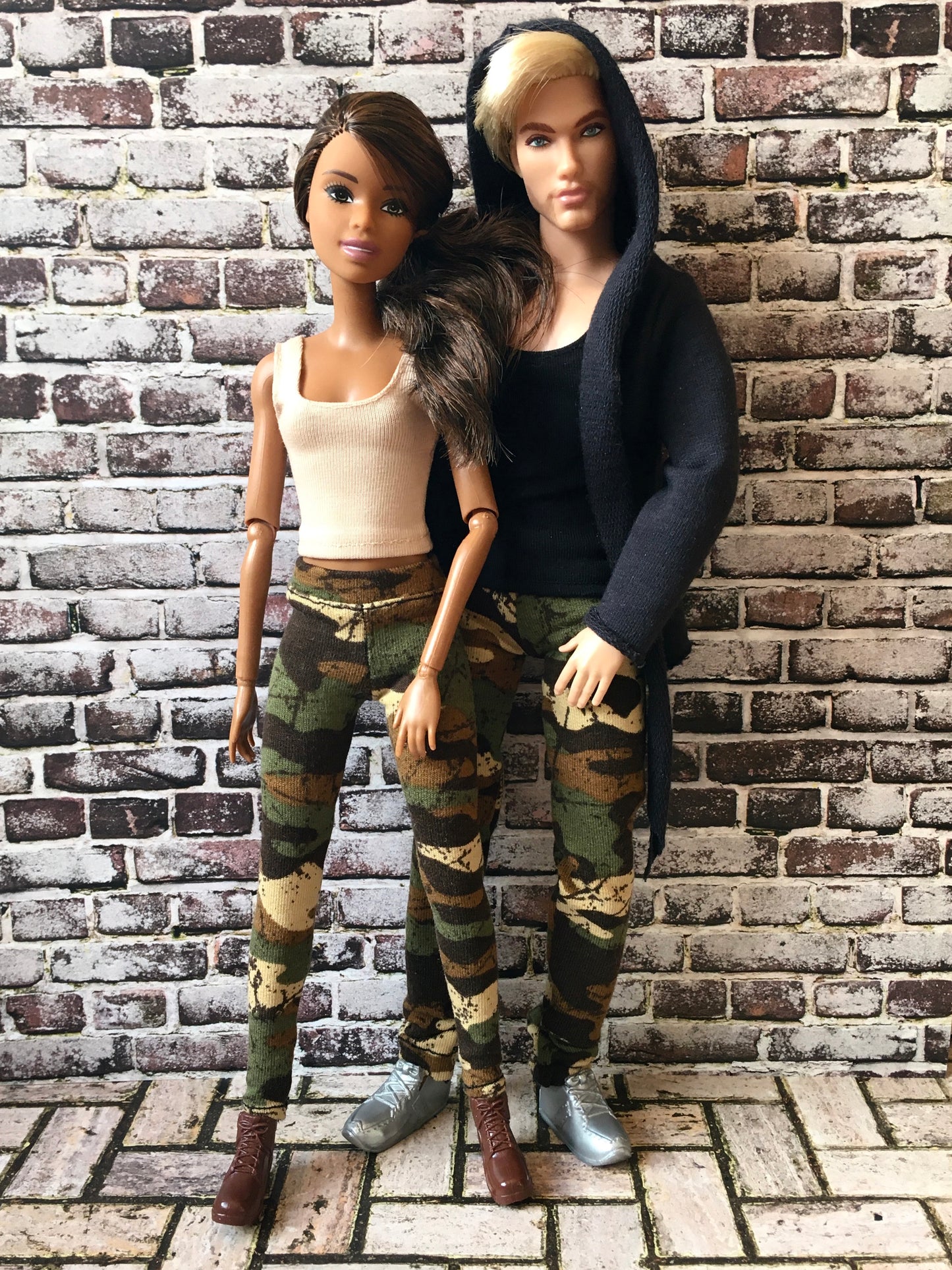 BQ-COMFY – Casual Hoodie Cardigan for 12" 1/6 Scale Ken Dolls - www.bouutique.com