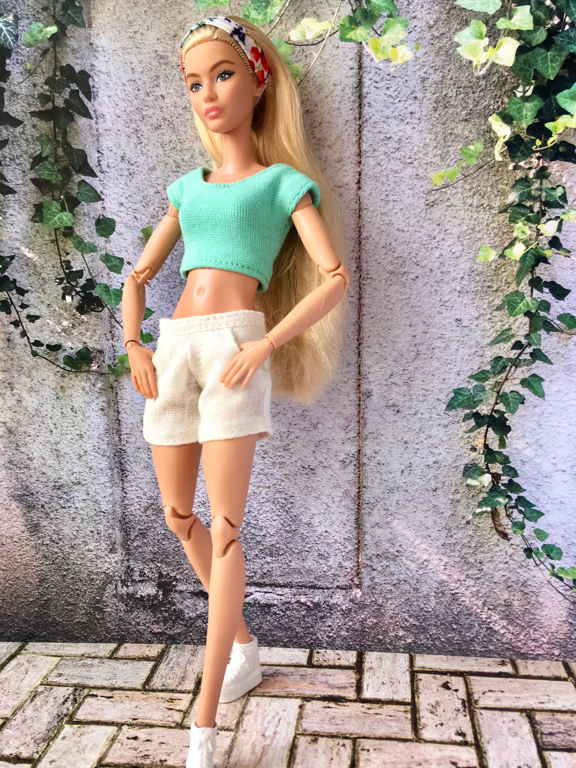 BQ-ESSENTIAL – Crop T-Shirt for 11.5" 1/6 Scale Fashion Dolls