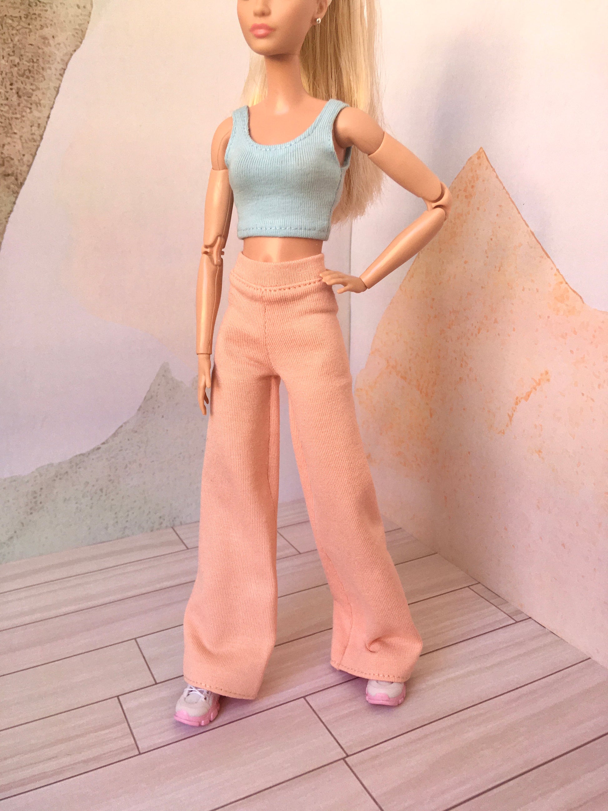 BQ-POWER – Basic Crop Tank Top for 11.5" 1/6 scale Fashion Dolls