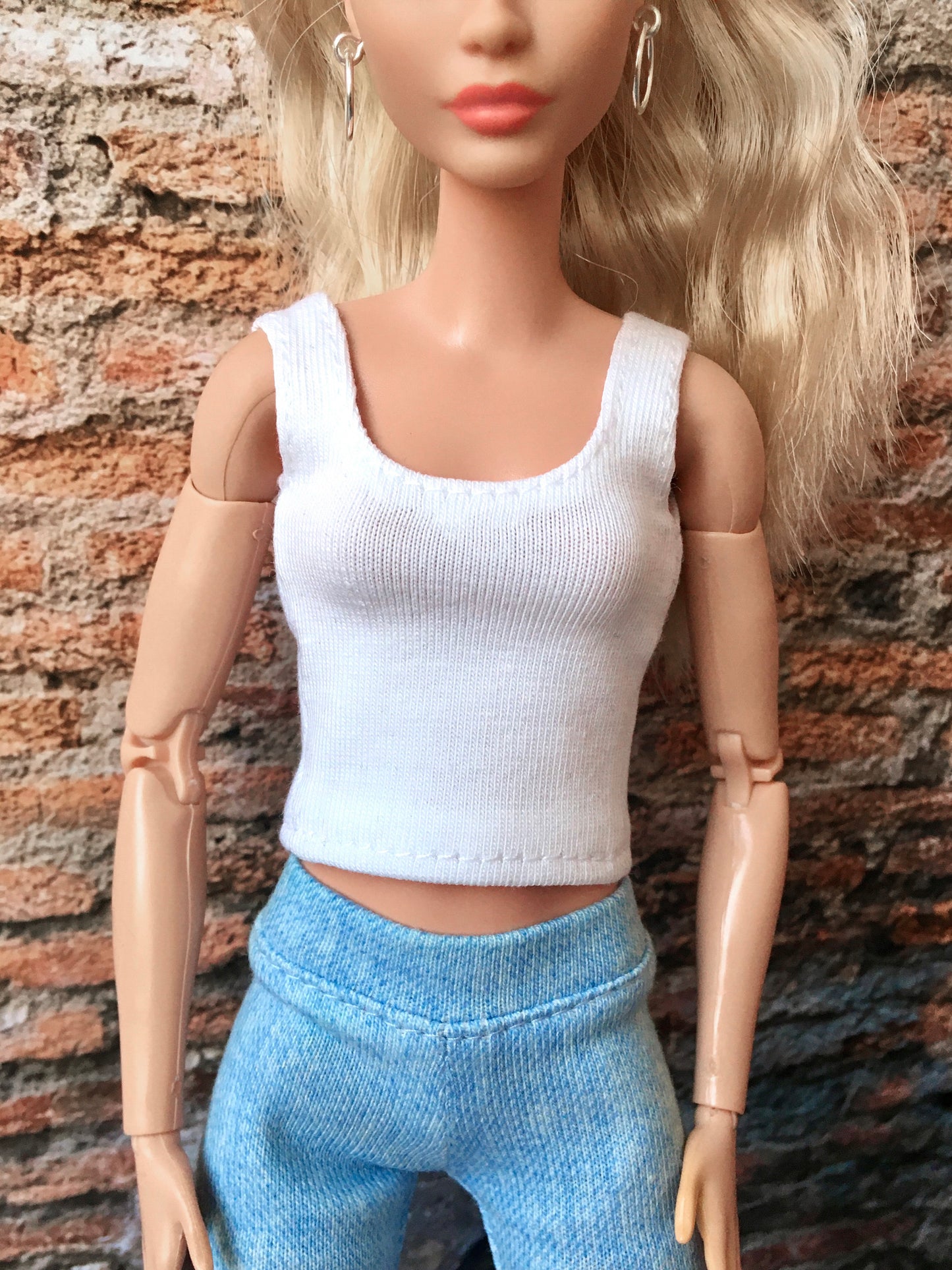 BQ-POWER – Basic Tank Top for 11.5" 1/6 scale Fashion Dolls 