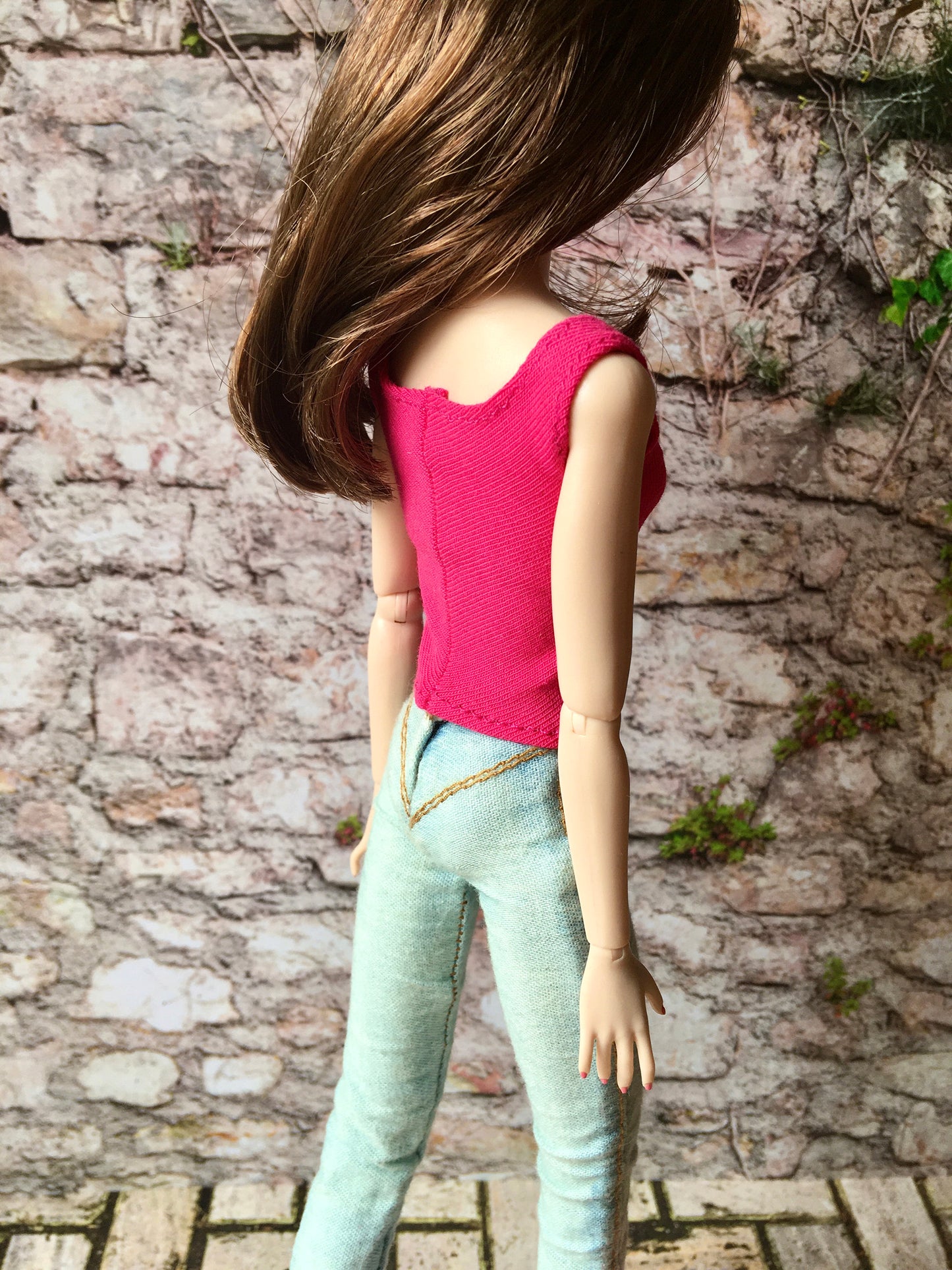 BQ-POWER – Basic Tank Top for 12" 1/6 Scale Fashion Dolls