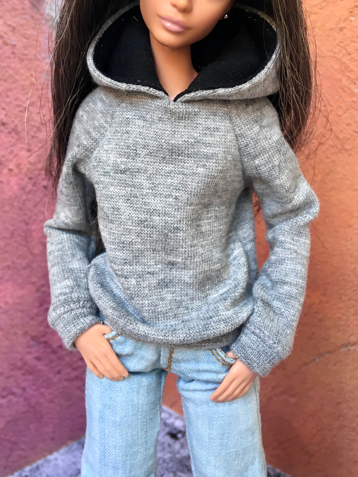 BQ-SOLID – Basic Hoodie for 11.5" 1/6 Scale Fashion Dolls