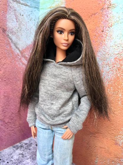 BQ-SOLID – Basic Hoodie for 11.5" 1/6 Scale Fashion Dolls