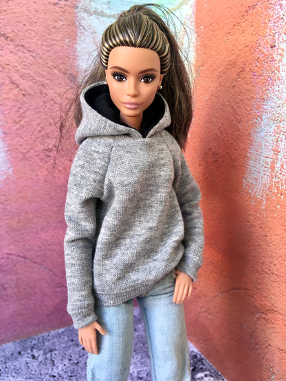 BQ-SOLID – Basic Hoodie for 11.5" 1/6 Scale Fashion Dolls
