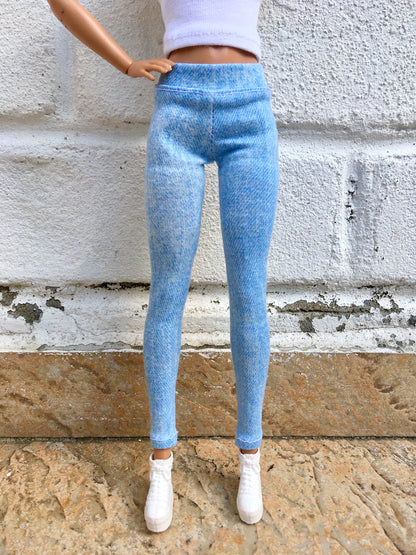 BQ-TINGE – Stretch Jeggings for 11.5" 1/6 Scale Fashion Dolls