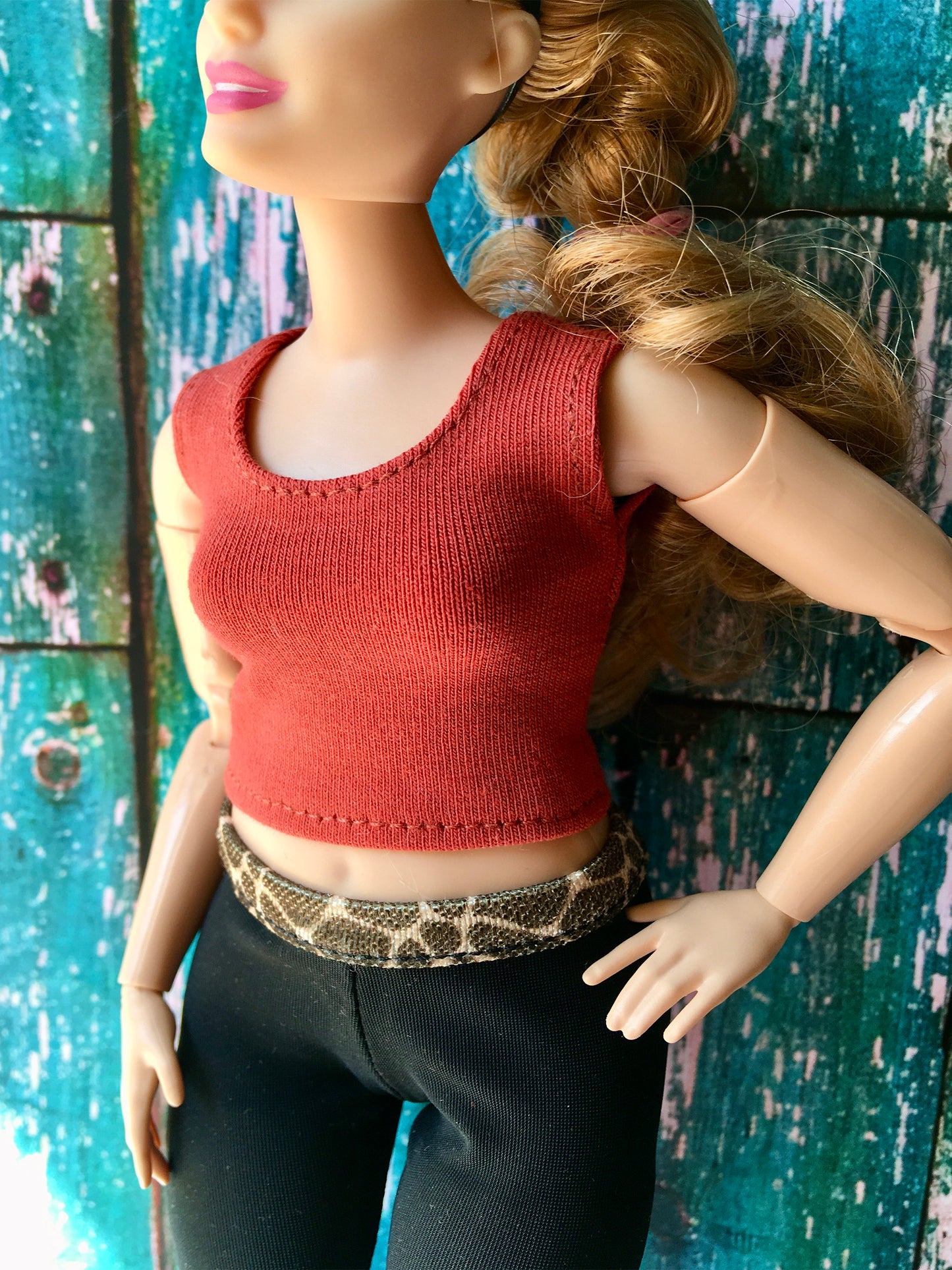 Core Tank Top for Curvy Doll 1/6 scale, 11.25 Inch, many colors