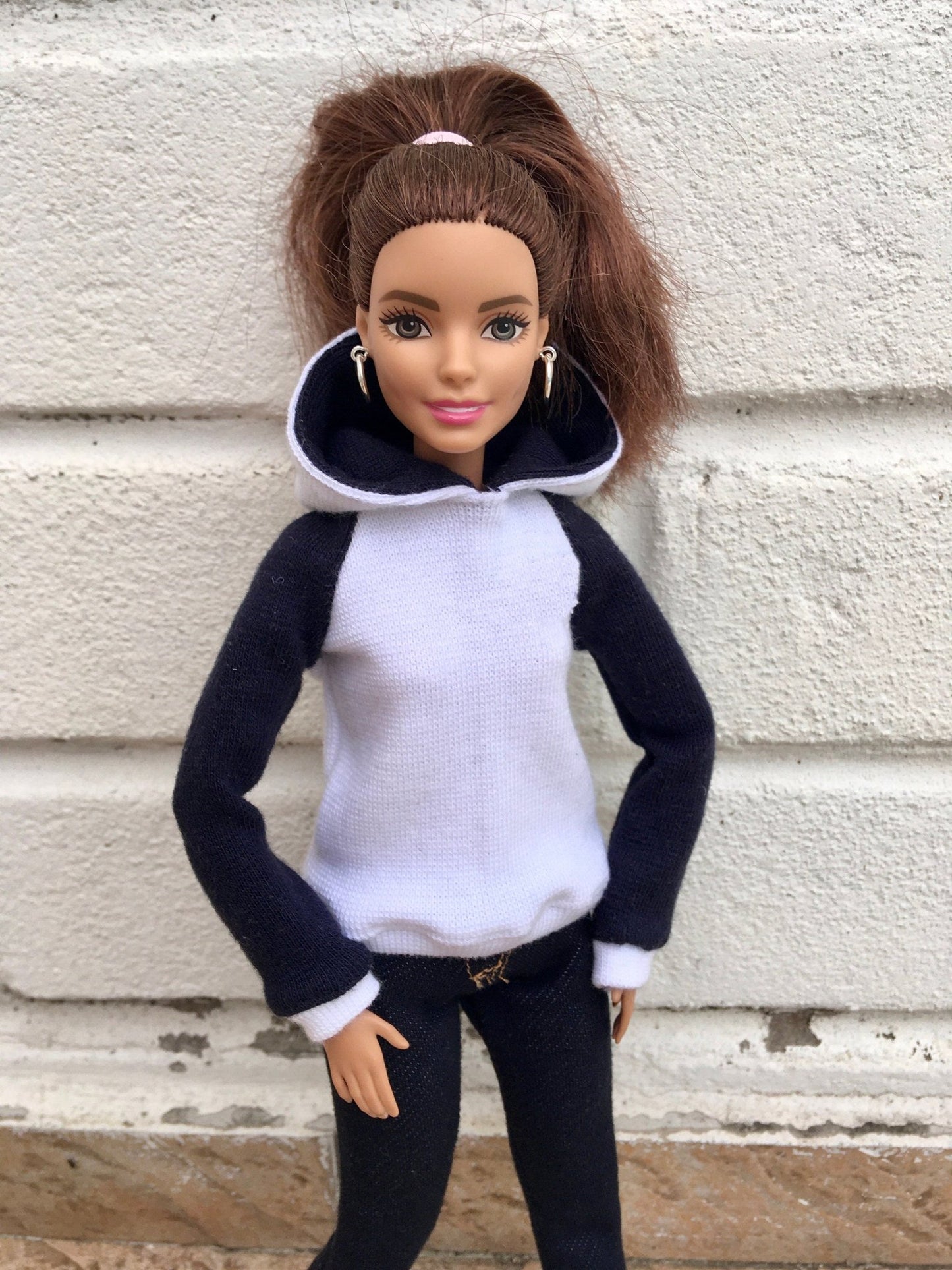 Frost Hoodie for Doll 1/6-scale, 11.5 Inch