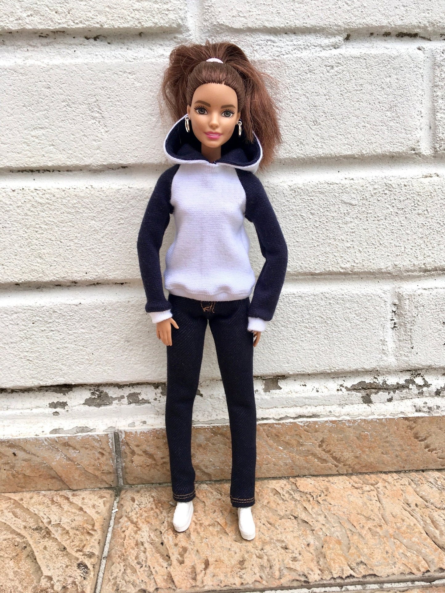 Frost Hoodie for Doll 1/6-scale, 11.5 Inch
