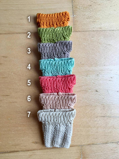 Chevron Knit Boat Neck Top for Doll 1/6-scale, 11.5 Inch, many colors