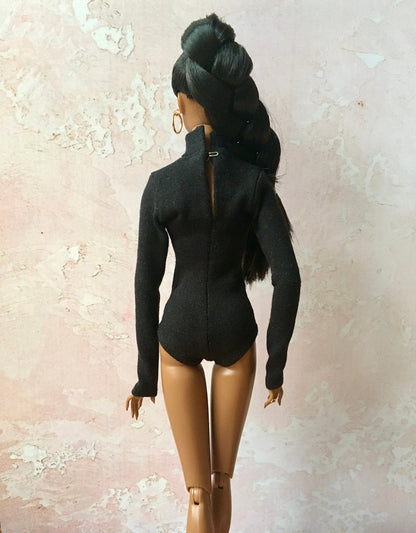 Eclipse Long Sleeve Bodysuit for NuFace Integrity Toys Doll 12.5", many colors