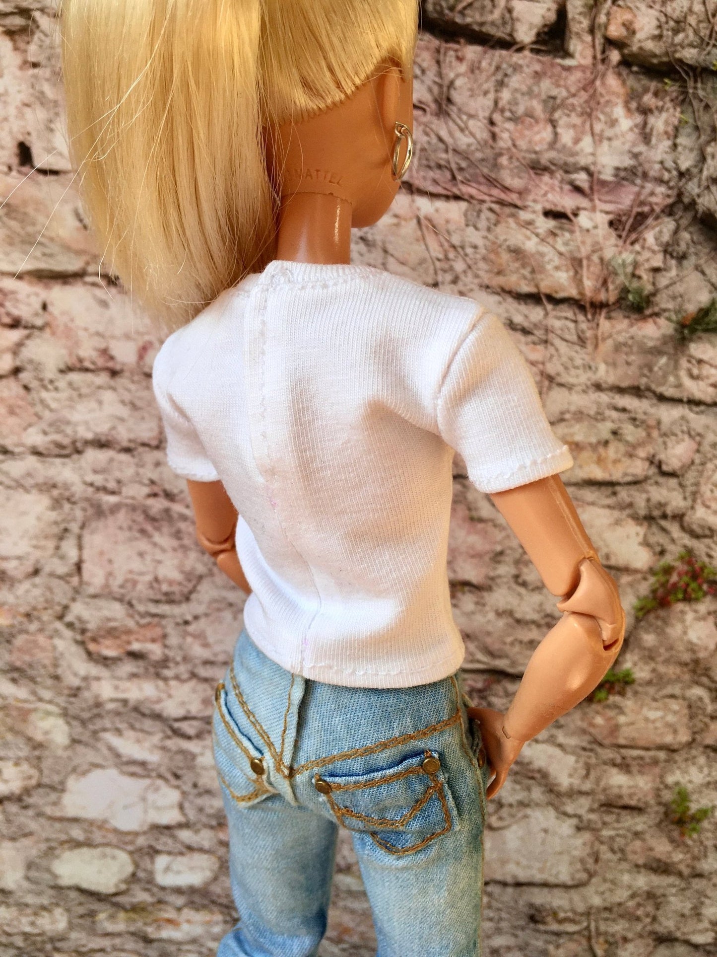 Vital Print T-shirt "Fun" Design for Doll 1/6-scale, 11.5 Inch