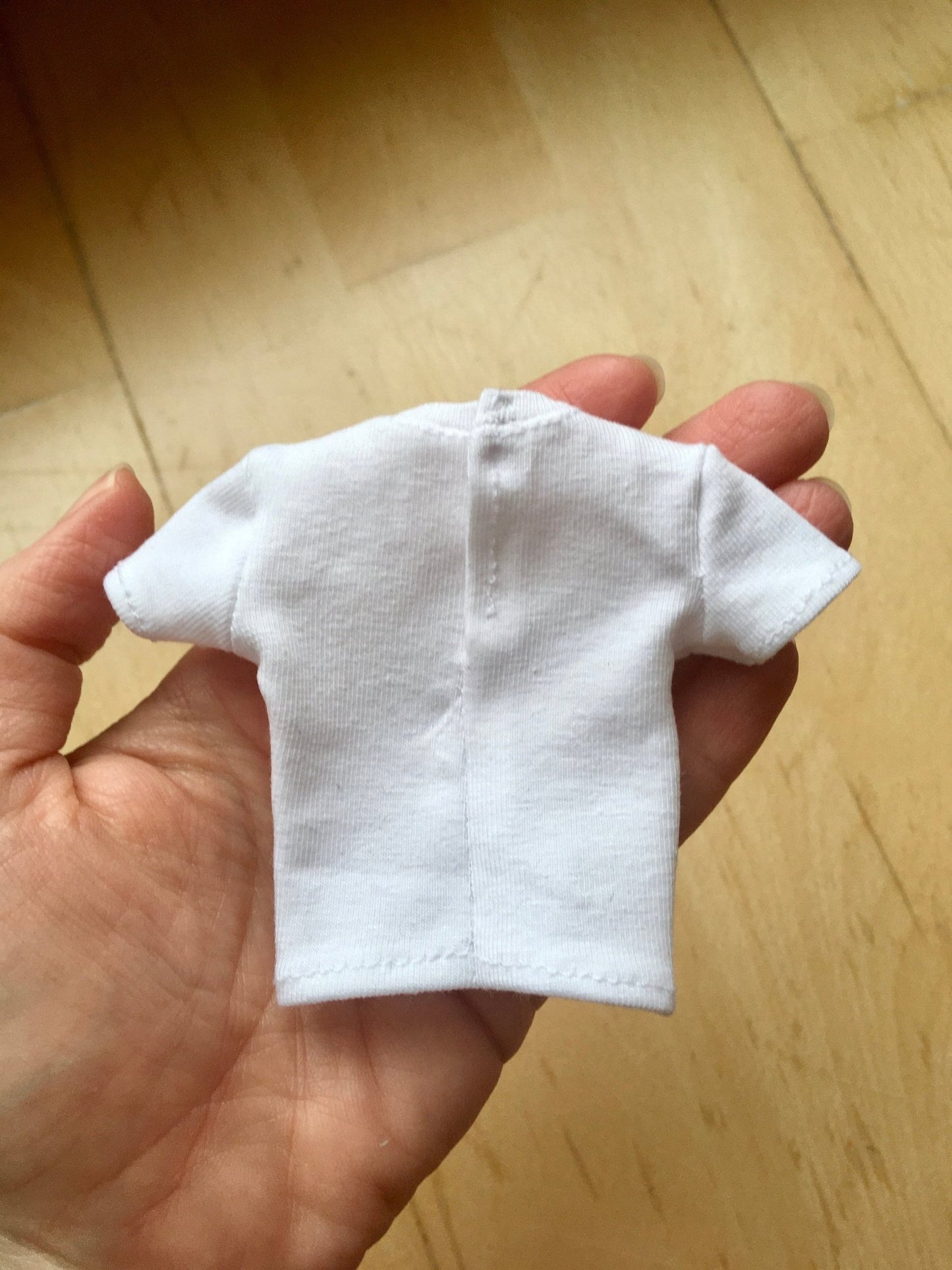 Vital Print T-shirt "good vibes" Design for Doll 1/6-scale, 11.5 Inch